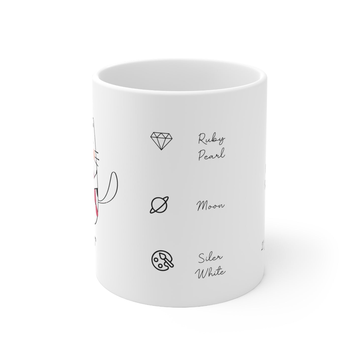 Cancer Lucky Cat: Bio Mug